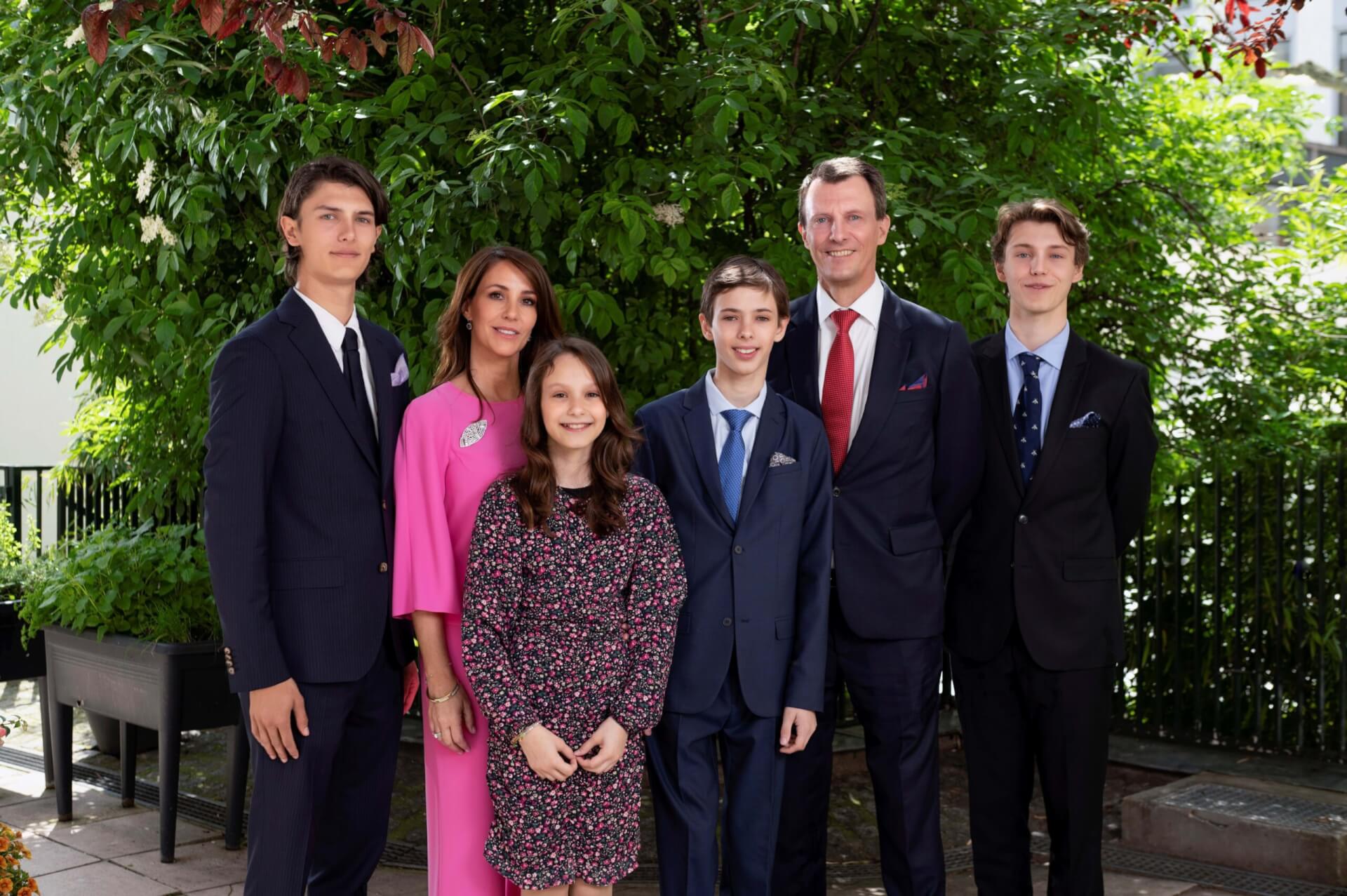 Danish Royal Family Prince Joachim Princess Marie