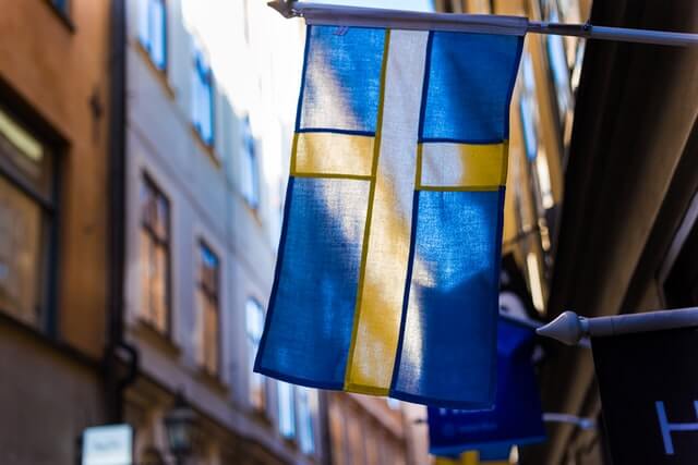 Swedish flag National Day