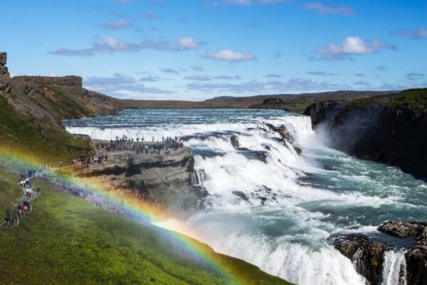 Gullfoss: Iceland’s golden waterfall