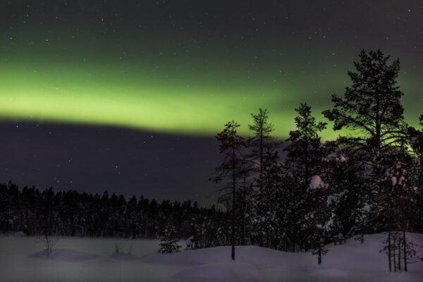 Ivalo: Aurora hunting in the centre of northern Lapland