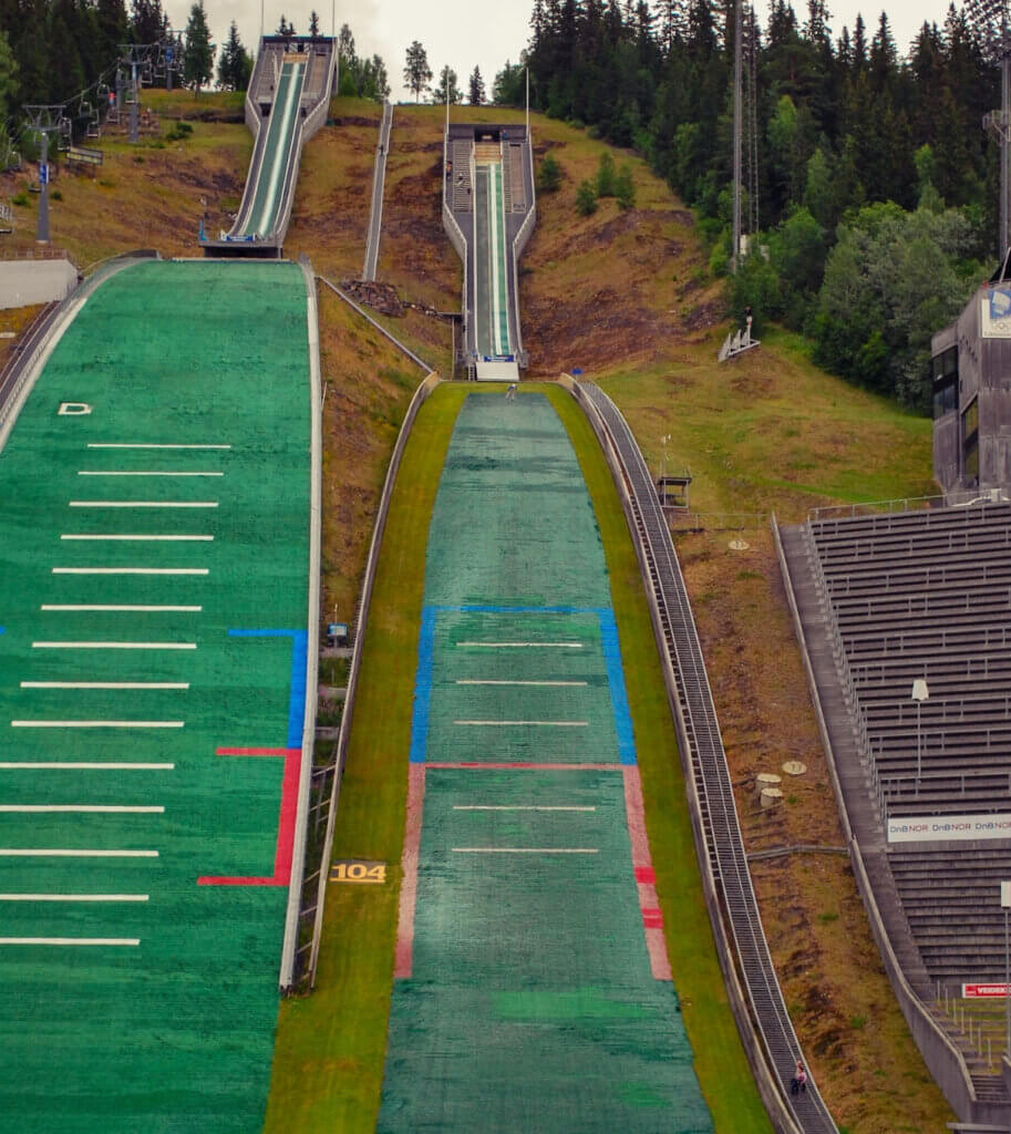 Lysgårdsbakken facility ski jumping
