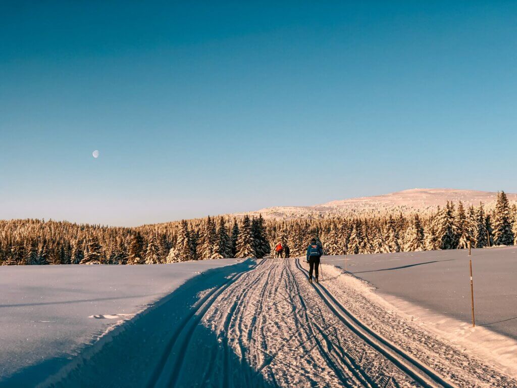 cross-country ski trails Lillehammer