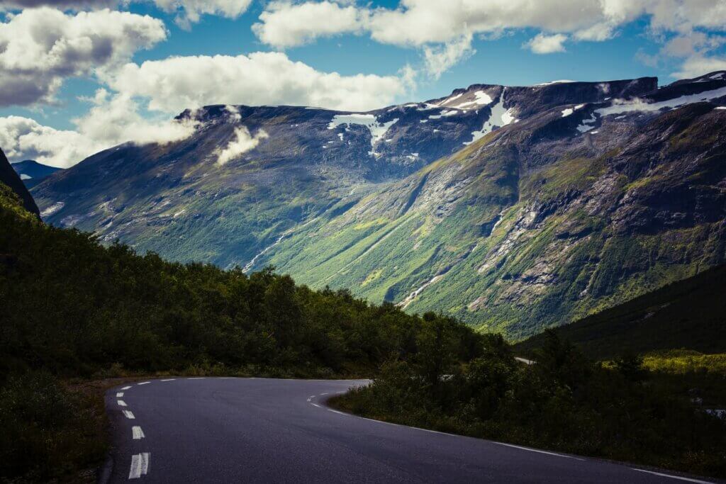 Molde mountain panorama