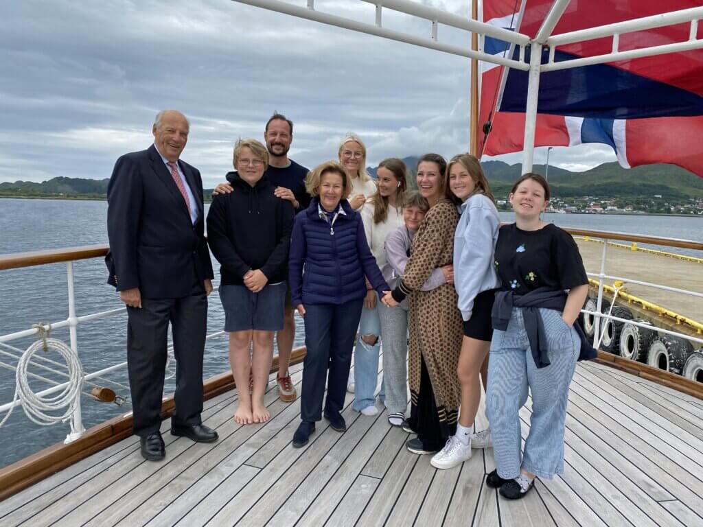 Royal Family Trip to Lofoten Islands 