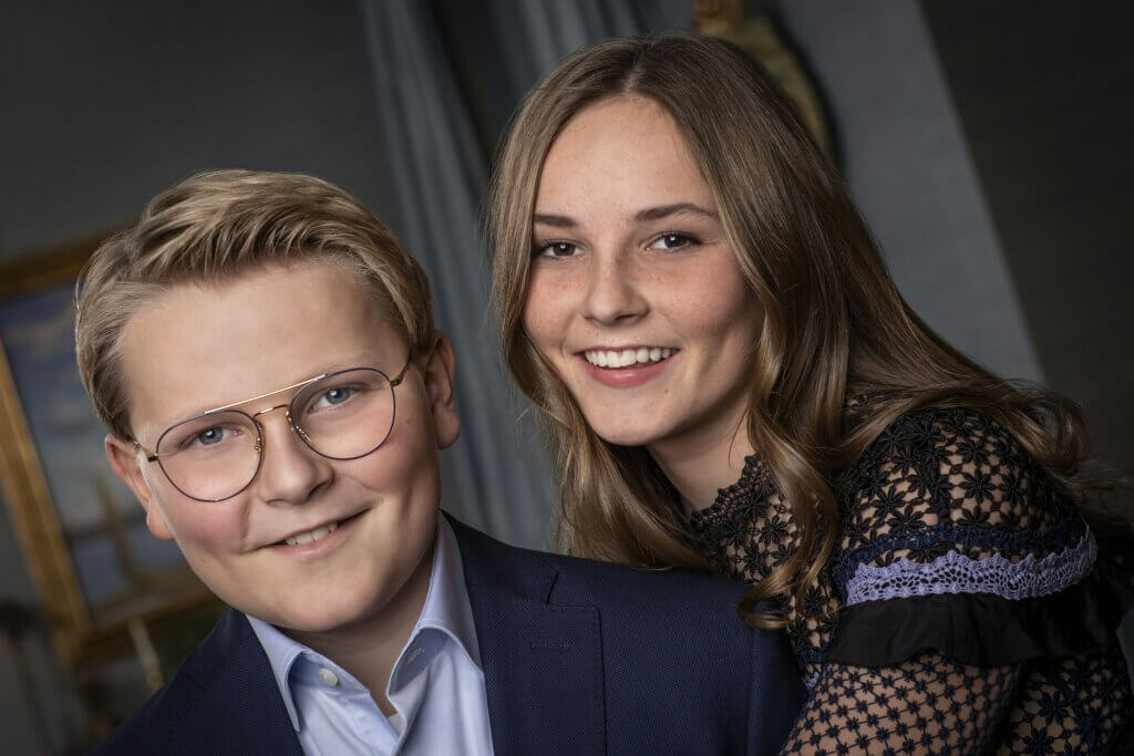 Prince Sverre Magnus and Princess Ingrid Alexandra