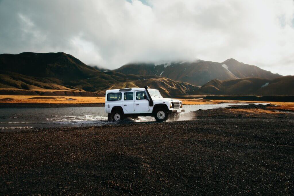 Icelandic highlands vehicle