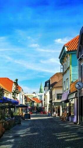 Stavanger: old town
