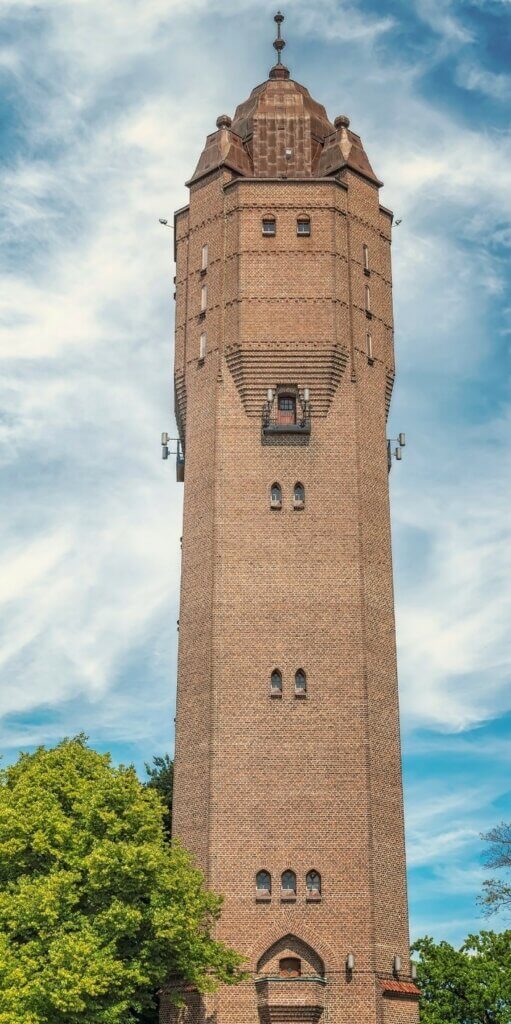 Trelleborg: old water tower
