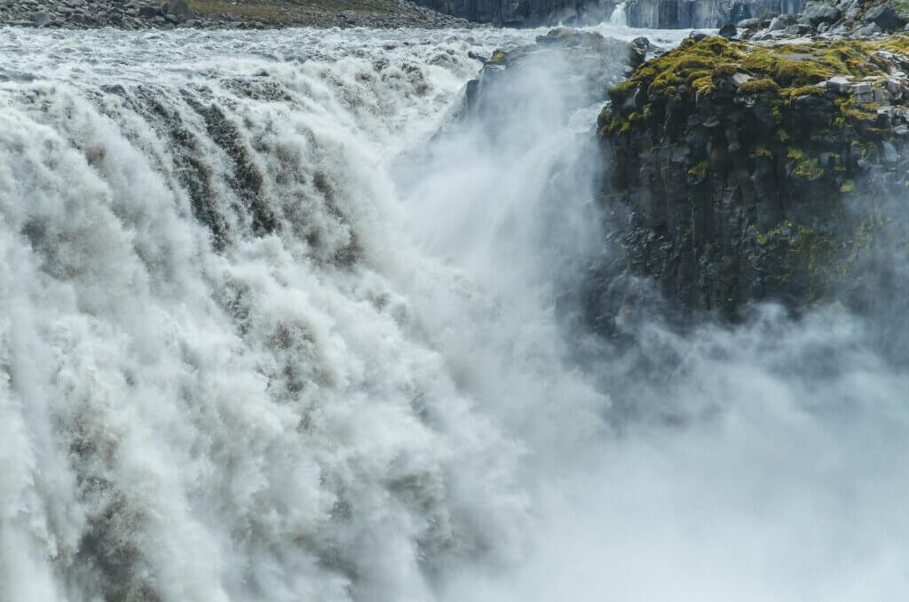 Vatnajökull: waterfall Dettifoss