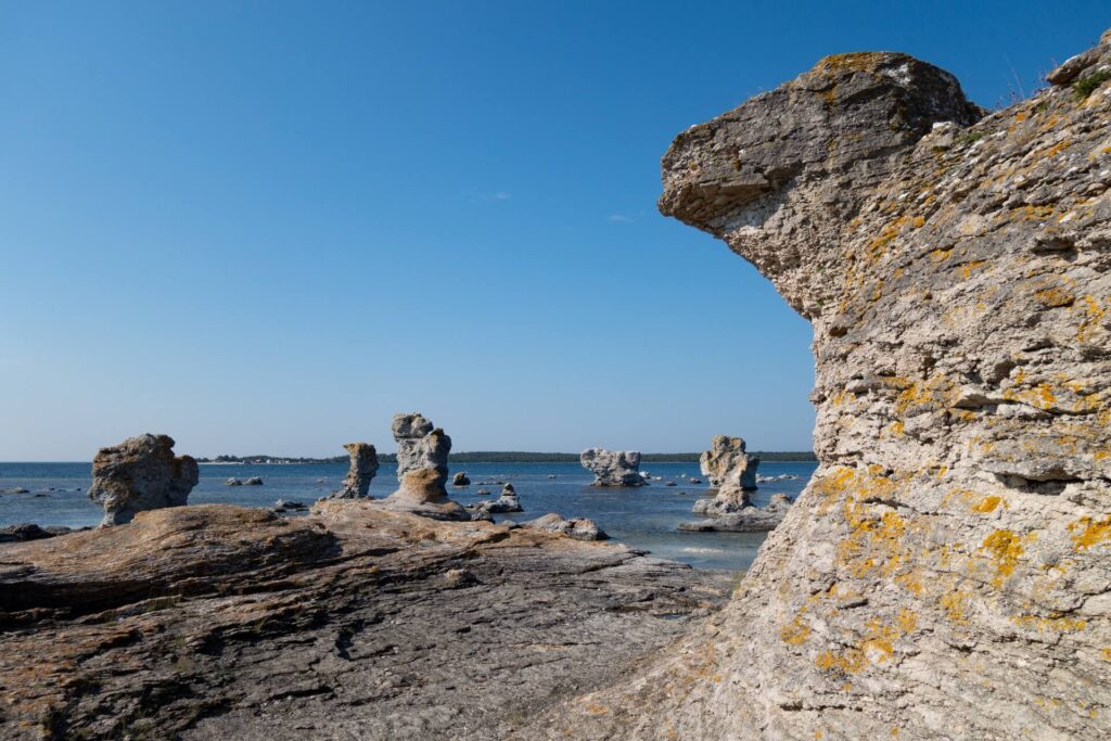 Gotland impressions nature rock formations