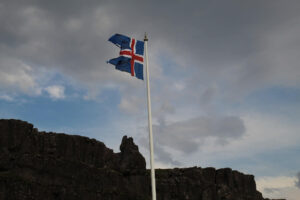 Iceland History Independence Flag