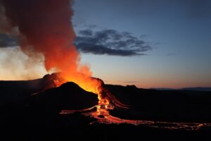 Iceland history volcanic eruption