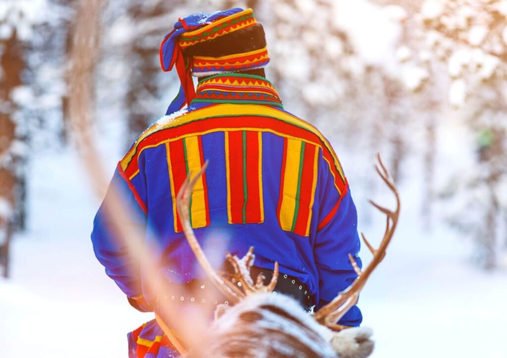 Swedish lapland sami man
