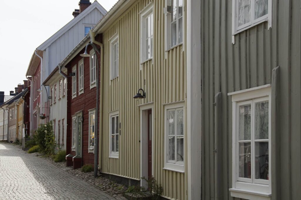 Wooden houses in Eksjö