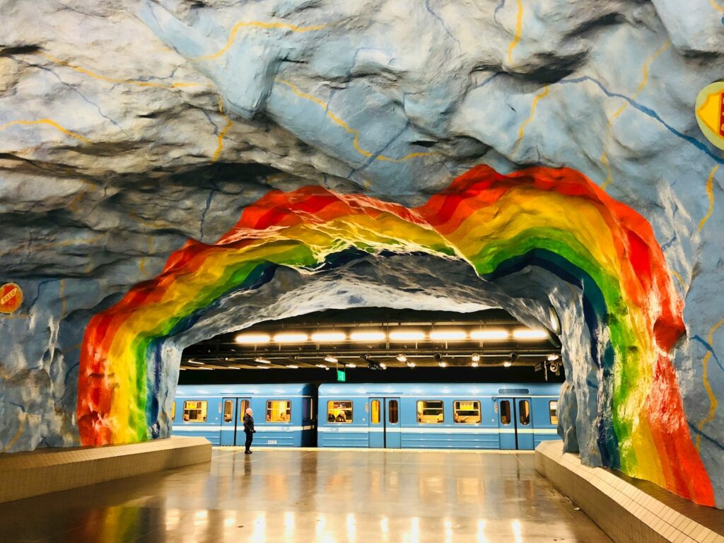 Stockholm Metro station