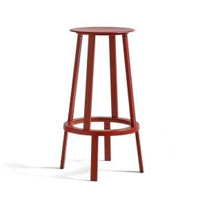 HAY Revolver bar stool Red, high