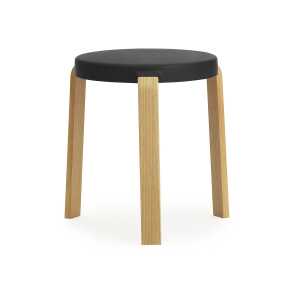 Normann Copenhagen Tap stool black-oak