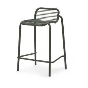 Normann Copenhagen Vig bar stool 65 cm Green