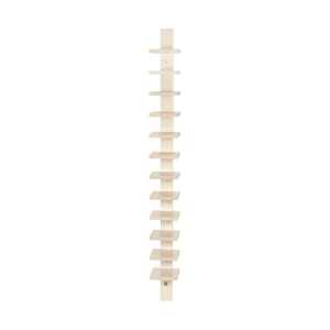Källemo Pilaster wall shelf Eggshell high gloss