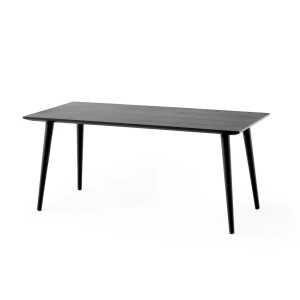 &Tradition In Between SK23 coffee table 50×110 cm Black lacquered oak