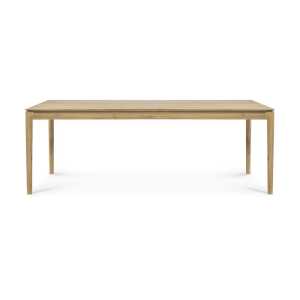 Ethnicraft Beech dining table Lacquered oak, 220×95 cm