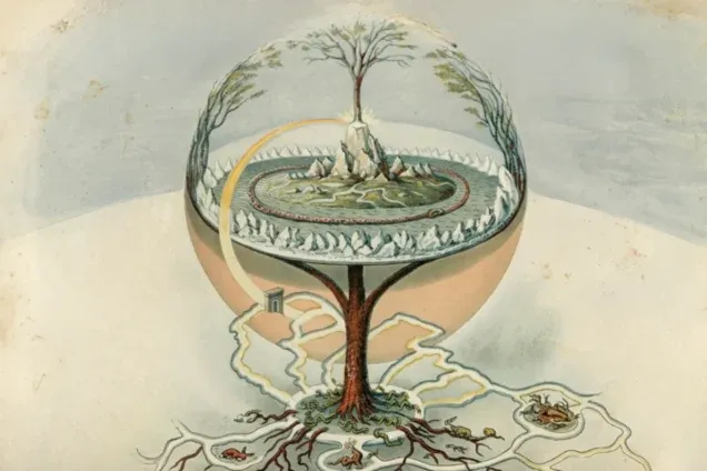 Yggdrasil and the Nine Worlds