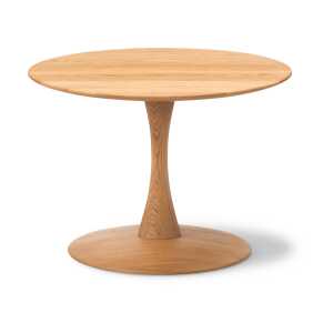 Fredericia Furniture ND112 Trisse coffee table Oiled oak, Ø75×48 cm